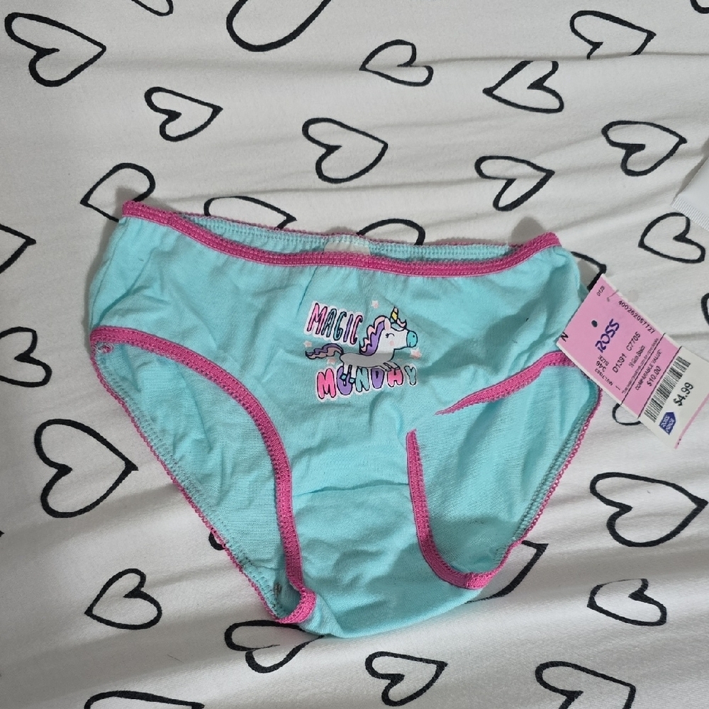 Kids Unicorn Underwear - Blue and Pink
